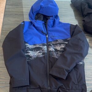 Marmot Kids Jacket - Blue and Black large